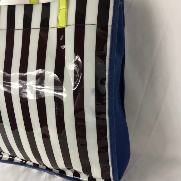 Henri Bendel NY Plastic PVC Canvas Tote - Picture 4 of 8